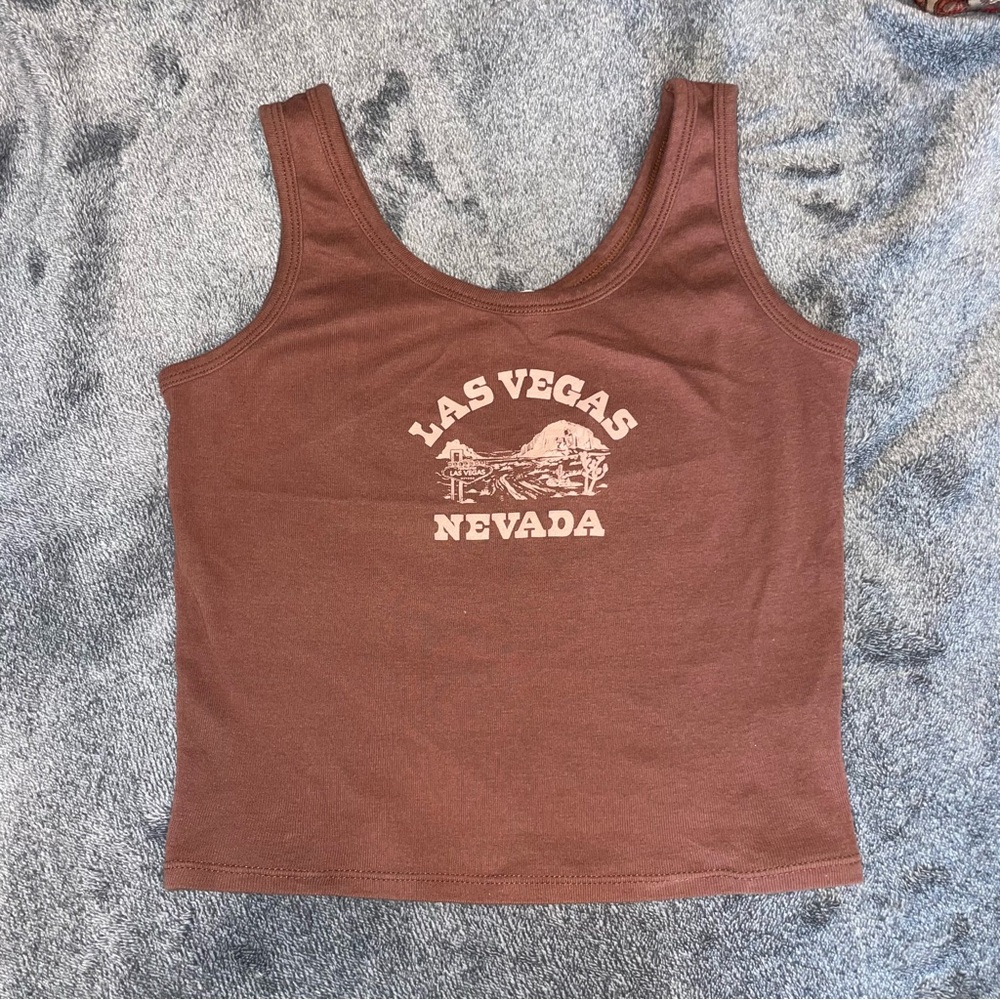 Brown Las Vegas Nevada Tank Top
